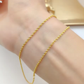 2mm PVD Gold Rope Necklace