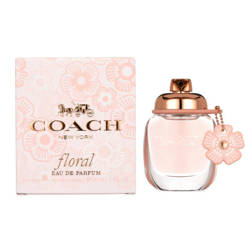 Coach Floral EDP 100 ml – bright pineapple and floral heart in elegant bott Coach Floral EDP 100 ml – bright pineapple and floral heart in elegant bott