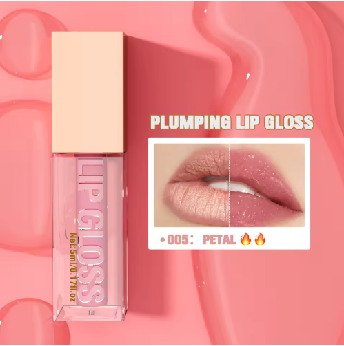 Waterproof Lip Gloss Stick Long Lasting 6-Hour Mineral Formula