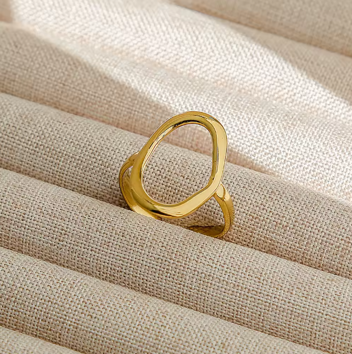 Aurelia Orbit Statement Ring 18K PVD Gold