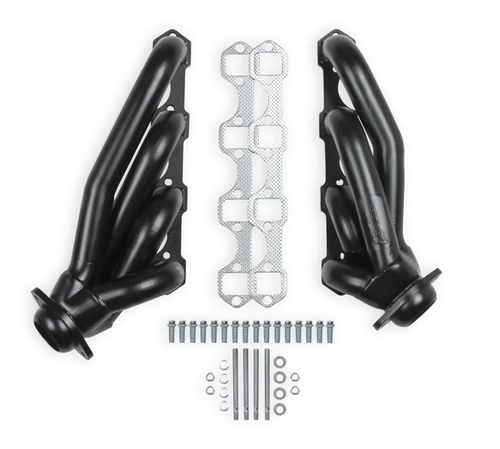 FLOWTECH SHORTY HEADERS - BLACK PAINTED