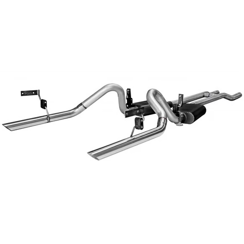 FLOWMASTER AMERICAN THUNDER CROSSMEMBER-BACK EXHAUST SYSTEM 1964-1966 Ford Mustang with a V8 engine