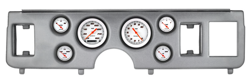 1979-86 Mustang Velocity White 6 Gauge Set Ford