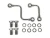 Baer Brakes ReMaster to ReMaster Prop Valve Hardlines. Banjo Hard Lines designed to connect the Baer 1-1/8" Remaster master cylinder to the Remaster proportioning valve.