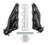 FLOWTECH SHORTY HEADERS - BLACK PAINTED