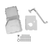 HOLLEY CAST ALUMINUM REAR SUMP OIL PAN - FORD COYOTE SWAP