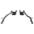 Flowmaster 817213 cat-back exhaust components laid out side by side