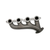 HOOKER BLACKHEART LS SWAP EXHAUST MANIFOLDS - NATURAL CAST FINISH/Gen III/Gen IV Chevrolet LS Engine