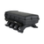 Alternate angled view of the black Holley 300-911BK Ultra Lo-Ram manifold