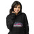 Women’s Style C Premium Hoodie – Black/Pink