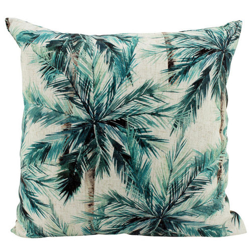 NF Living Jade Jungle Linen Cushion 50x50