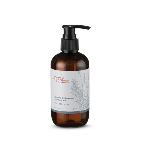 Myrtle and Moss Lavender Hand and Body Wash 250mL