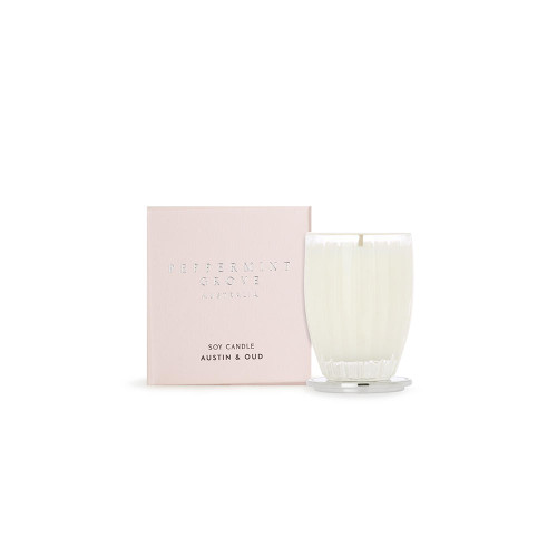 Austin and Oud Small Soy Candle 60g