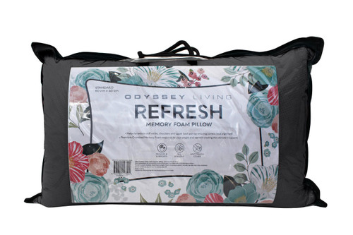 Odyssey Living Refresh Crumbed Memory Foam Pillow
