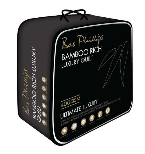 Bas Phillips Bamboo Rich Quilt - 400GSM