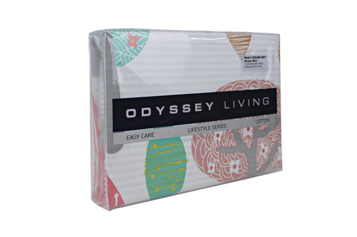 Odyssey Living Kids Cotton Printed Quilt Cover Set - Tulli