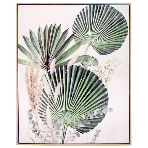 NF Living Elegant Fan Palm Painting 83x103