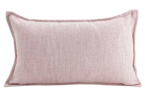 NF Living Linen Baby Pink Cushion 30x50