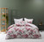 Logan and Mason Clara Pink Quilt Cover Set QB