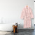 Odyssey Living Silk Touch Bathrobe Blush - Odyssey