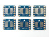 SMT Breakout PCB for SOIC-12 or TSSOP-12 - 6 Pack