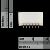 Connector 1.0mm Horizontal - 6 pin