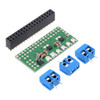 Motor Driver for Raspberry Pi - Dual MAX14870 - Pololu 3758