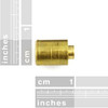 Brass Swage Stand-Off - 7.9mm (0.3125") dimension