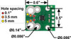 Current Sensor Carrier -15.5A to +15.5A - ACS711EX diagram