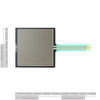 Force Sensitive Resistor - Square (38 x 44.5mm) dimensions