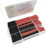 Pre-Cut Heat Shrink Pack Kit – 270 pcs in Red and Black