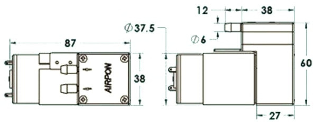 airpo d2028b vacuum pump