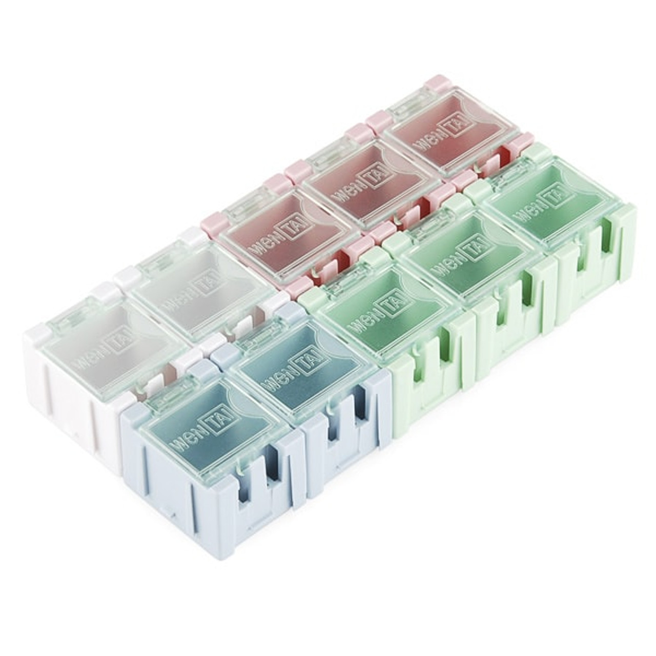 Modular Plastic Storage Box - Small (10 pack) - Proto-PIC