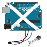 How do I control a central heating system using an Arduino