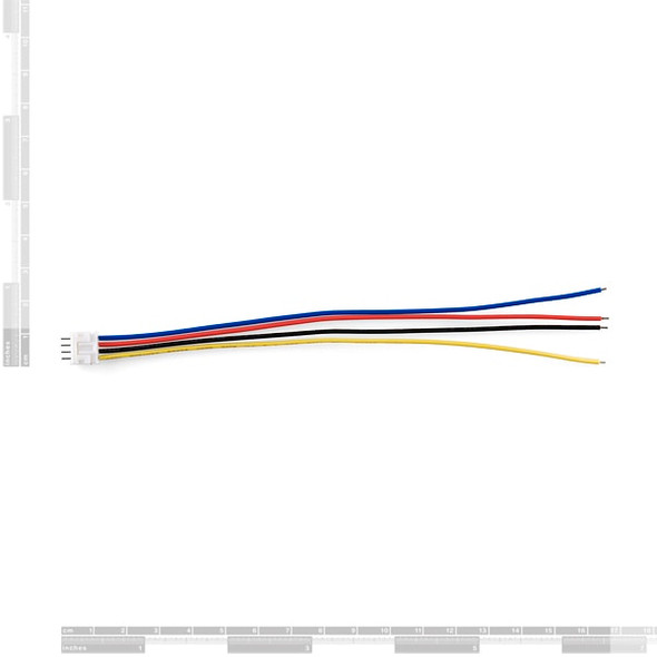 JST Jumper 4 Wire Assembly dimension