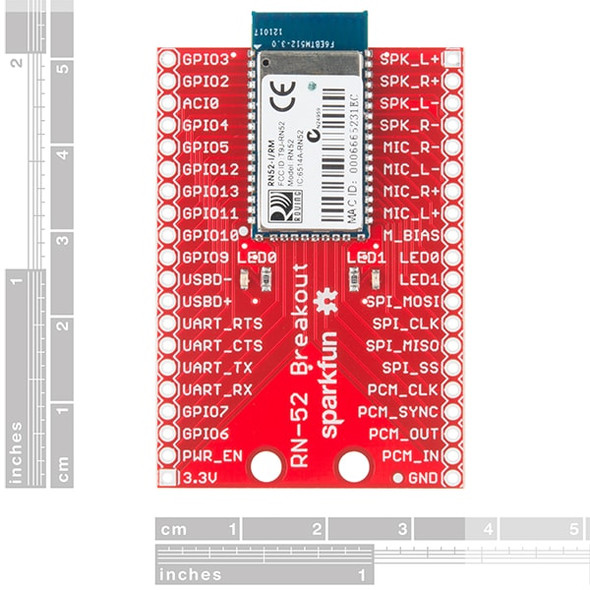 Audio Bluetooth Breakout - RN-52