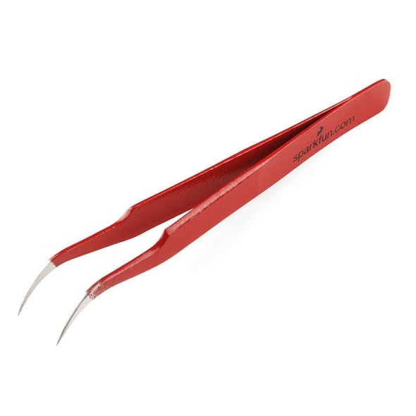 Tweezers, Curved, ESD Safe (TOL-10602)