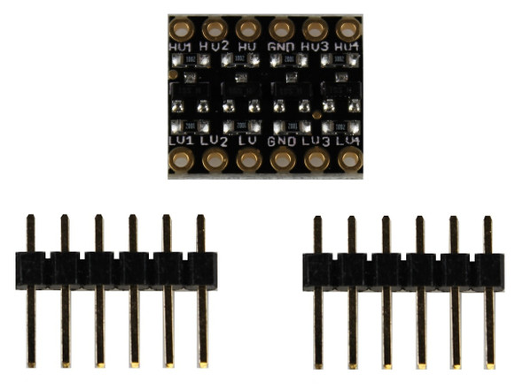 4-channel I2C-safe Bi-directional Logic Level Converter - BSS138