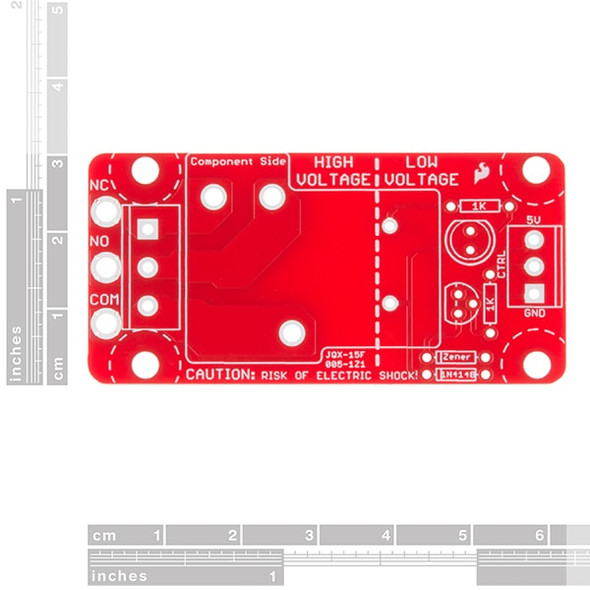 Beefcake Relay Control Kit V2 - Sparkfun KIT-13815 dimension