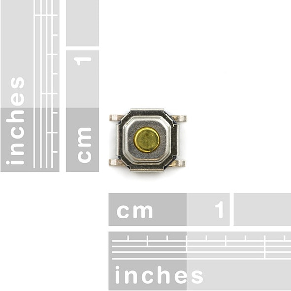 Mini Push Button Switch, SMD dimensions