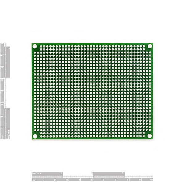 ProtoBoard - Wombat (PTH) dimensions