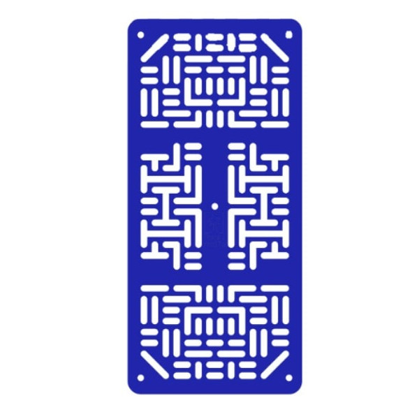 RP5/Rover 5 Expansion Plate RRC07A (Narrow) Solid Blue - Pololu 1532