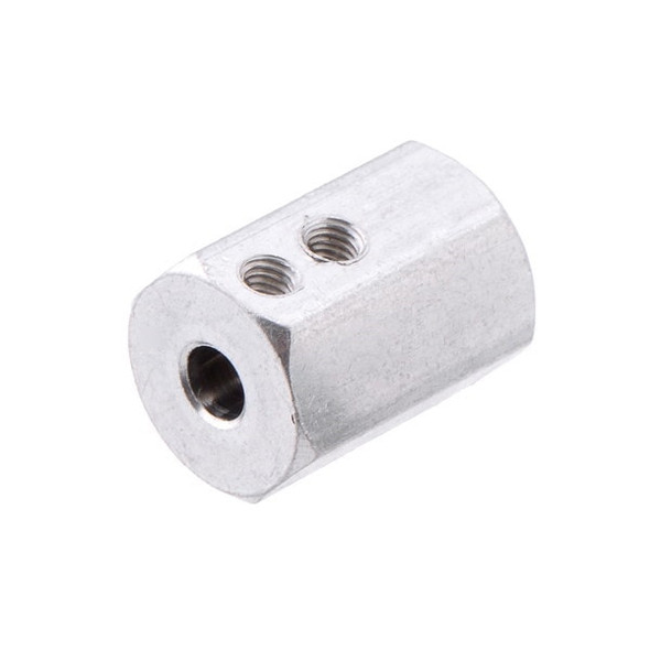 12mm Hex Wheel Adapter for 4mm Shaft assembled