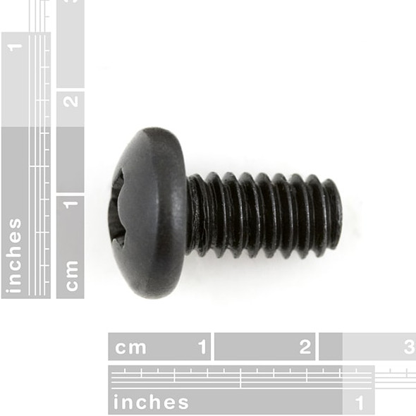 SparkFun PRT-08987 Screw 8-32 Button Head Black - 5/16"
 dimension