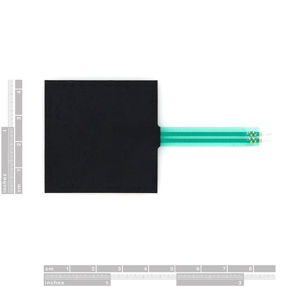 Force Sensitive Resistor - Square (38 x 44.5mm) dimensions