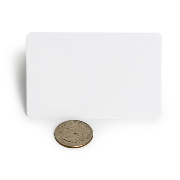 RFID Tag - ID Card (125kHz) 10p size comparison
