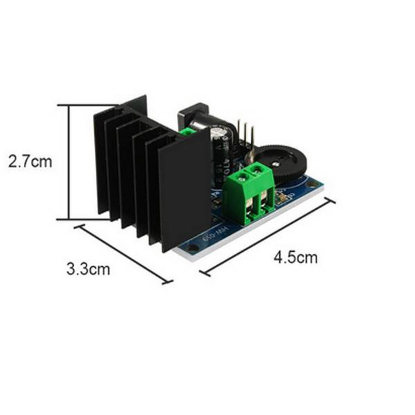 15W Stereo Amplifier Module TDA7297 dimension