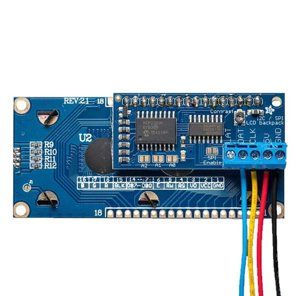 i2c / SPI Character LCD Backpack - Adafruit 292 main 1