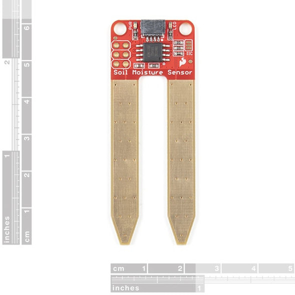 SparkFunQwiic Soil Moisture Sensor dimension