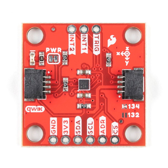 Triple Axis Accelerometer KX134 Breakout Board, Qwiic - Sparkfun SEN-17589 main 1